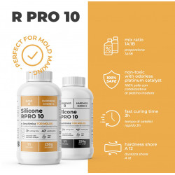 R PRO 10 - Caoutchouc de silicone liquide (2KG)