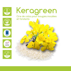 Cire de colza Keragreen (2KG)