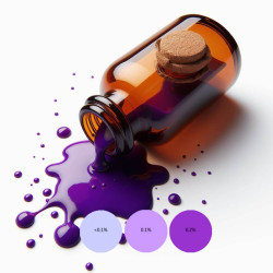 Colorant Liquide Violet...