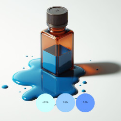 Colorant Liquide Bleu pour...