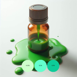 Colorant Liquide Vert pour bougies