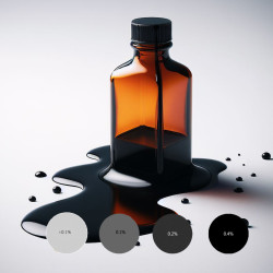 Colorant Liquide Noir pour...