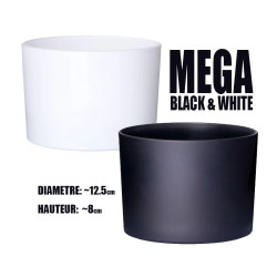 Verre Laqué "MEGA" D12.5*H8cm