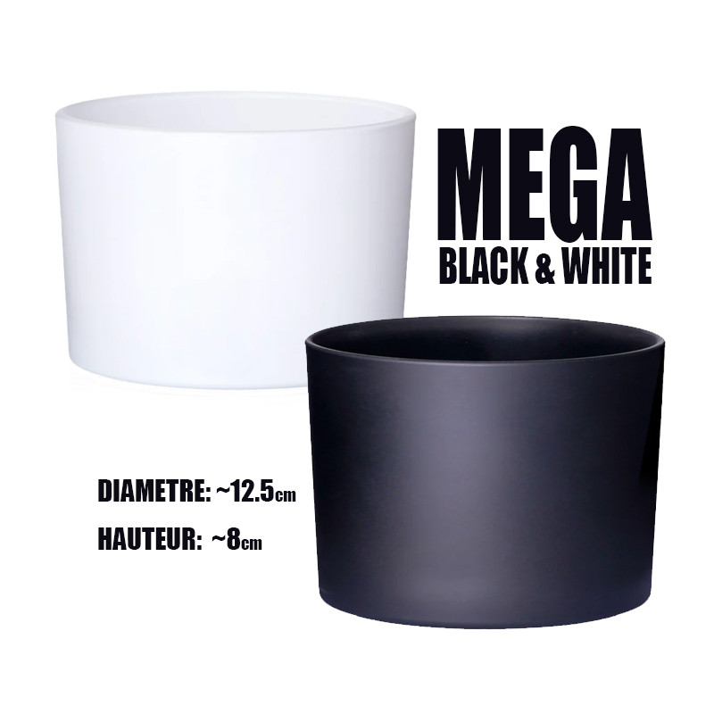 Verre Laqué "MEGA" D12.5*H8cm