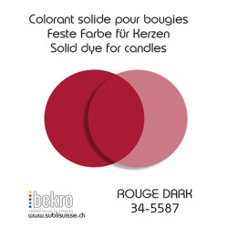 Colorant Solide pour bougies: Rouge dark