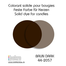 Colorant Solide pour bougies: Brun Dark