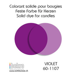 Fester Kerzenfarbstoff: violett