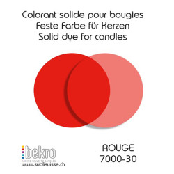 Colorant Solide pour bougies: Rouge