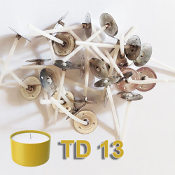 50 Dochte "TD13" in 3.5 CM